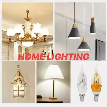 2 шт. E27 светодиодная лампочка светодиодная свечевидная лампа домашний декор люстра AC220 лампада алюминиевая энергосберегающая лампа 5W-pointed-cool золотой