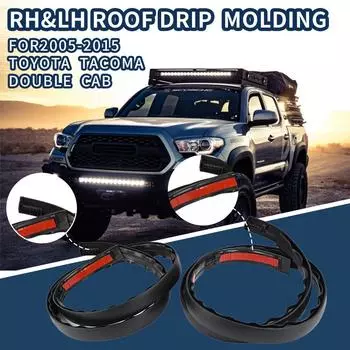 2 шт. EPDM молдинг для крыши из прочной резины профессиональная замена для автомобиля Toyota 05-15 75551-04063