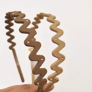 2 шт. Европейский и американский стиль хаки, хрустальная повязка на голову для женщин, корейская винтажная повязка на голову, корейские аксессуары для волос для девочек