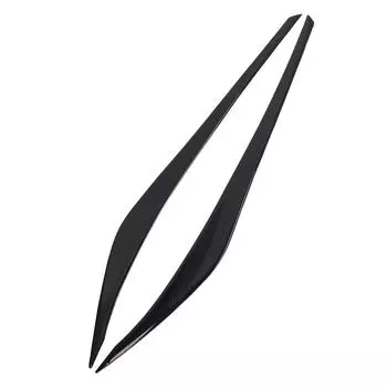 2 шт. фара бровь передняя левая правая черная фара веко отделка крышка замена для 2016 года?2018