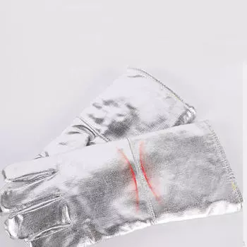 2 шт., фартуки из алюминиевой фольги, защита ног, перчатки, рукава, костюм для лабораторной работы, чистка рыбы Foot guards