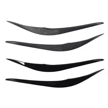 2 шт. фары для бровей слева направо, быстрая установка, обновление гоночного стиля для 2 серии F22 F23 2015 Glossy Black