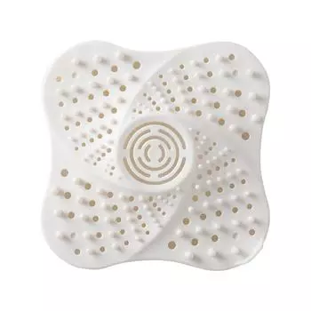 2 шт. Фильтр для кухонной мойки, канализационный фильтр для волос, блок для ванной комнаты, квадратная присоска, крышка для слива в полу, черно-белые аксессуары белый