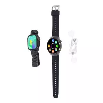 2 шт. фитнес-трекер умные часы вызов сообщение IP67 водонепроницаемый 2-дюймовый HD сенсорный экран умные часы с