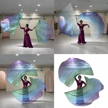 2 шт. флаги для танцев и хвалы с масштабируемым стержнем, полукруглые флаги для поклонения с крыльями, церковные флаги для поклонения для танцоров 4