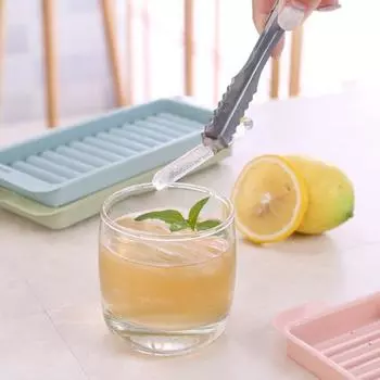 2 шт., форма для лотка для палочек для льда с крышкой, пищевой класс, легко снимается, не содержит BPA, напитки, виски, коктейли, сделай сам, тонкая длинная полоска, форма для изготовления кубиков льда, кухня розовый