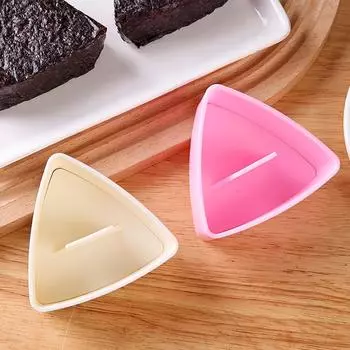 2 шт. Форма для рисовых шариков, Формы для суши, Треугольная форма для детской кулинарии