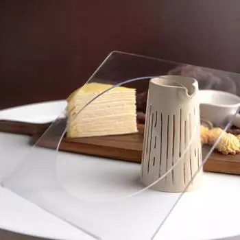 2 шт. форма для торта Mille-feuille, пищевой ручной инструмент, круглая доска для формирования торта, тысячеслойная кондитерская доска для глазури 6inch