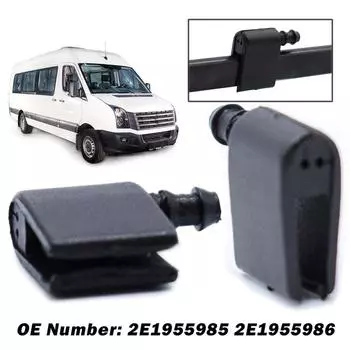 2 шт. Форсунка стеклоочистителя лобового стекла для Mercedes Sprinter 2500 3500 Crafter 2E1955985 2E19559862