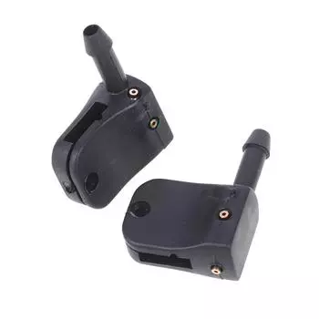 2 шт. форсунки для мойки автомобиля, форсунки для Vito W638 Sprinter I 1995 - 2006 Vw Crafter 2006-2018, монтируемые на рычаг стеклоочистителя чёрный