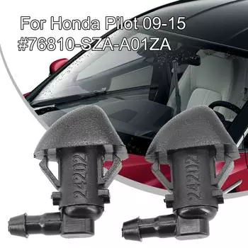 2 шт. форсунки для омывателя лобового стекла для Honda 09-15 76810-SZA-A01ZA CHINA