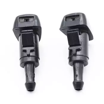 2 шт. Форсунки омывателя лобового стекла для Hyundai Solaris Verna Creta ix35 ix25 Dodge Avenger Charger Ram Chrysler чёрный