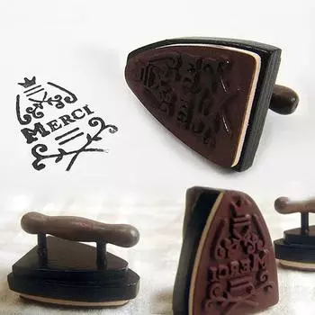 2 шт. французский деревянный штамп спасибо железная форма канцелярские принадлежности DIY скрапбук дневник украшения резиновые штампы ручная работа ремесло, новинка 2pcs