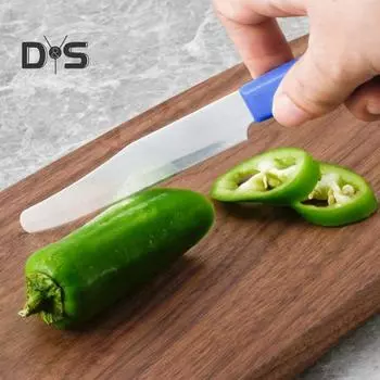 2 шт. фруктовый резак, эффективная пружинная конструкция, регулируемая толщина нарезки, фруктовый нож, картофелечистка из нержавеющей стали, эргономичная ручка, универсальная кухня 2pcs