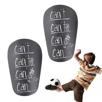 2 шт., футбольные накладки на голени, пластиковые футбольные щитки, защита ног для детей и взрослых, защитное снаряжение, дышащая защита голени XS