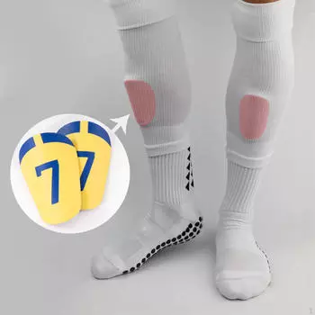 2 шт., футбольные щитки для голени, спортивные защитные приспособления для ног, эргономичные, портативные, дышащие, футбольные S