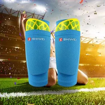 2 шт футбольные защитные носки щиток для голени с карманами накладки на ноги рукава мужские/мальчики