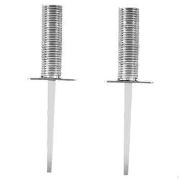 2 шт. футбольный столбик для флага угловой многофункциональный столб крепежные шипы стабильный портативный