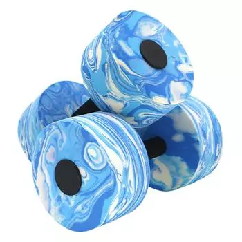 2 шт. гантели для водных упражнений, водонепроницаемые гантели для водных упражнений, набор гантелей для фитнес-тренировок