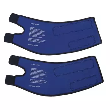 2 шт. гетры для катания на лыжах, альпинизма, кемпинга, пешего туризма, мужчин и женщин, водонепроницаемые, нейлоновые