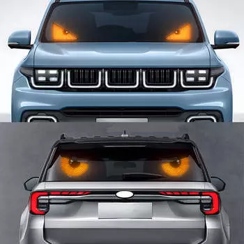 2 шт., гибкая светодиодная панель для лобового стекла автомобиля, светодиодные сигнальные огни, мигающие светодиодные декоративные огни для лобового стекла USB