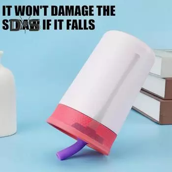 2 шт. гибкая трубочка для детской бутылки с водой Owala, 12/15 унций, силиконовая крышка без бисфенола А, аксессуары для трубочек, цветочные кружевные края, сменные трубочки для Owala A светло-синий