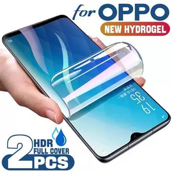 2 шт. гидрогелевая пленка для защиты экрана для OPPO Reno 7 8 9 Pro Plus Find X3 Neo X5 Lite защитная пленка для экрана для OPPO A17 A97 A74 A96 For F21 Pro 5G чистый