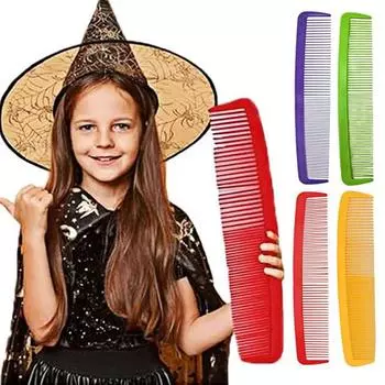 2 шт. гигантский гребень большой гребень реквизит смешной огромный гребень большой гребень шуточный костюм красный