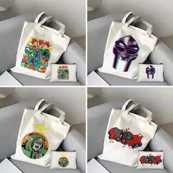 2 шт. Гладиаторская сумка набор холст плечо сумка женская косметичка мода экологическая путешествия крыльцо