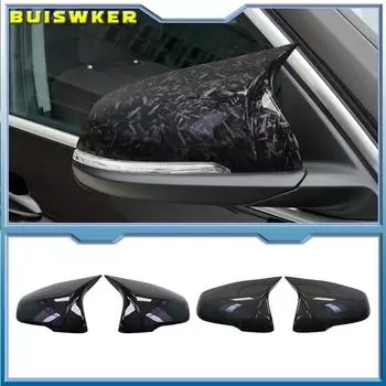 2 шт. глянцевые черные боковые крылья модифицированные крышки зеркала заднего вида для BMW X1 F48 X2 F39 Z4 G29 2GT F45 F46 F52 F40 Toyota Supra