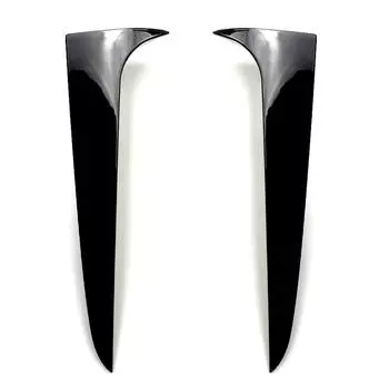 2 шт., глянцевый черный спойлер на заднее окно, боковая накладка на крыло для BMW X3 F25 2011-17