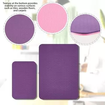 2 шт. Глушитель для швейной машины, коврик для уменьшения вибрации, шума, нескользящий резиновый, аксессуары для швейной машины для шитья розовый