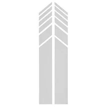 2 шт. графическая автомобильная наклейка виниловая наклейка на зеркало заднего вида DIY светоотражающая полоса автомобильные наклейки красный