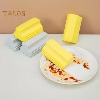 2 шт. Губка для протирания U-образной формы, губка высокой плотности, эффективная впитывающая воду губка для мытья посуды разноцветный