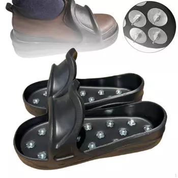 2 шт. Gunite Spiked Shoes - выравнивающие универсальные гибкие для смоляных покрытий Overlays 32x14cm