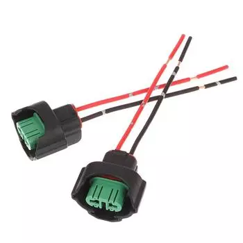 2 шт. H11 гнездовой разъем адаптер жгут проводов разъем автомобильный кабельный адаптер штекер для противотуманных фар головного света one size
