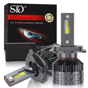 2 шт. H1 H7 H4 светодиодные лампы Canbus для автомобильных фар 200 Вт 40000 лм H11 H8 H9 HB3 9005 HB4 9006 9012 Hir2 светодиодные лампы Auto Turbo Lamp для VW Ford 6000K H7