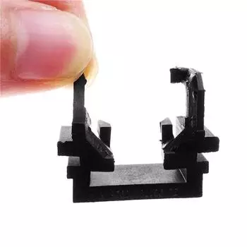 2 шт. H1 светодиодный держатель лампы для фар, переходник, цоколь для Ford Focus Fiesta Mondeo KIA Carnivl, цоколь лампы дальнего света