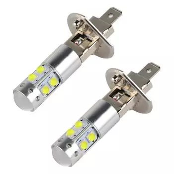 2 шт. H3 H1 3600LM автомобильные светодиодные противотуманные фары мини-фары автомобиля авто противотуманные фары лампы 12 В 24 В 6000 К автомобильные светодиодные лампы лампы