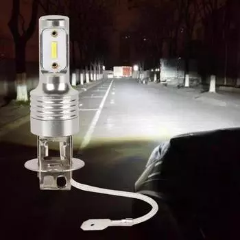 2 шт. H3 светодиодные фары белого света высокой яркости 30 Вт IP67 стабильные лампы для транспортных средств