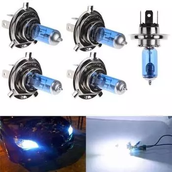 2 шт. H4 12 В 100/90 Вт P43T супер яркий автомобильный галогенный свет фары лампы