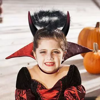 2 шт. Хэллоуин демон рога уши заколка для волос шпилька женские заколки для волос косплей аксессуары для волос для костюмированной вечеринки реквизит красный