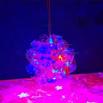 2 шт. Хэллоуин фонарики ручной фонарь DIY набор для творчества легкая сборка красочные оранжевый