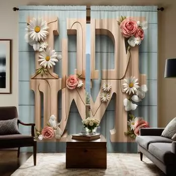 2 шт. HD цифровой желтый галстук модные золотые шторы украшение дома стиль украшение гостиной спальня штанга занавес E W52H63inchW132H160cm