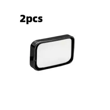 2 шт. HD Стеклянное зеркало заднего вида Автомобильное выпуклое зеркало для слепой зоны Новое зеркало заднего вида для заднего пассажира чёрный