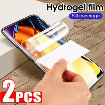 2 шт. HD ультратонкая гидрогелевая пленка для IPhone Samsung Huawei Xiaomi Redmi Meizu OnePlus OPPO Vivo Защитная пленка для экрана телефона OnePlus 9 Pro прозрачный