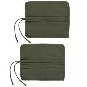 2 шт. Холст держатель для кистей для рисования гуашью масляная ручка сумка для хранения рулон ручки чехол для художника живопись эскиз