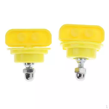 2 шт., хомяк, шиншилла, мышь, беговое колесо, вращающийся вал, аксессуары, желтый