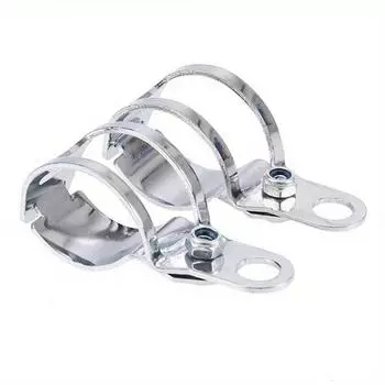 2 шт. хомуты для вилки мотоцикла, кронштейн для крепления указателя поворота, держатель фары, зажим, подходит для трубы вилки 27-31 мм чёрный