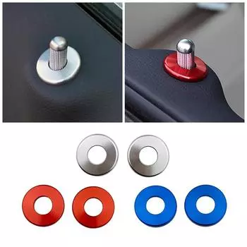 2 шт. хромированные аксессуары кольцо дверного замка отделка для Mercedes Benz C Class W205 C180 C200 C260 2015 2016 автомобильный стиль